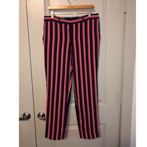 BR Striped Ankle Pants